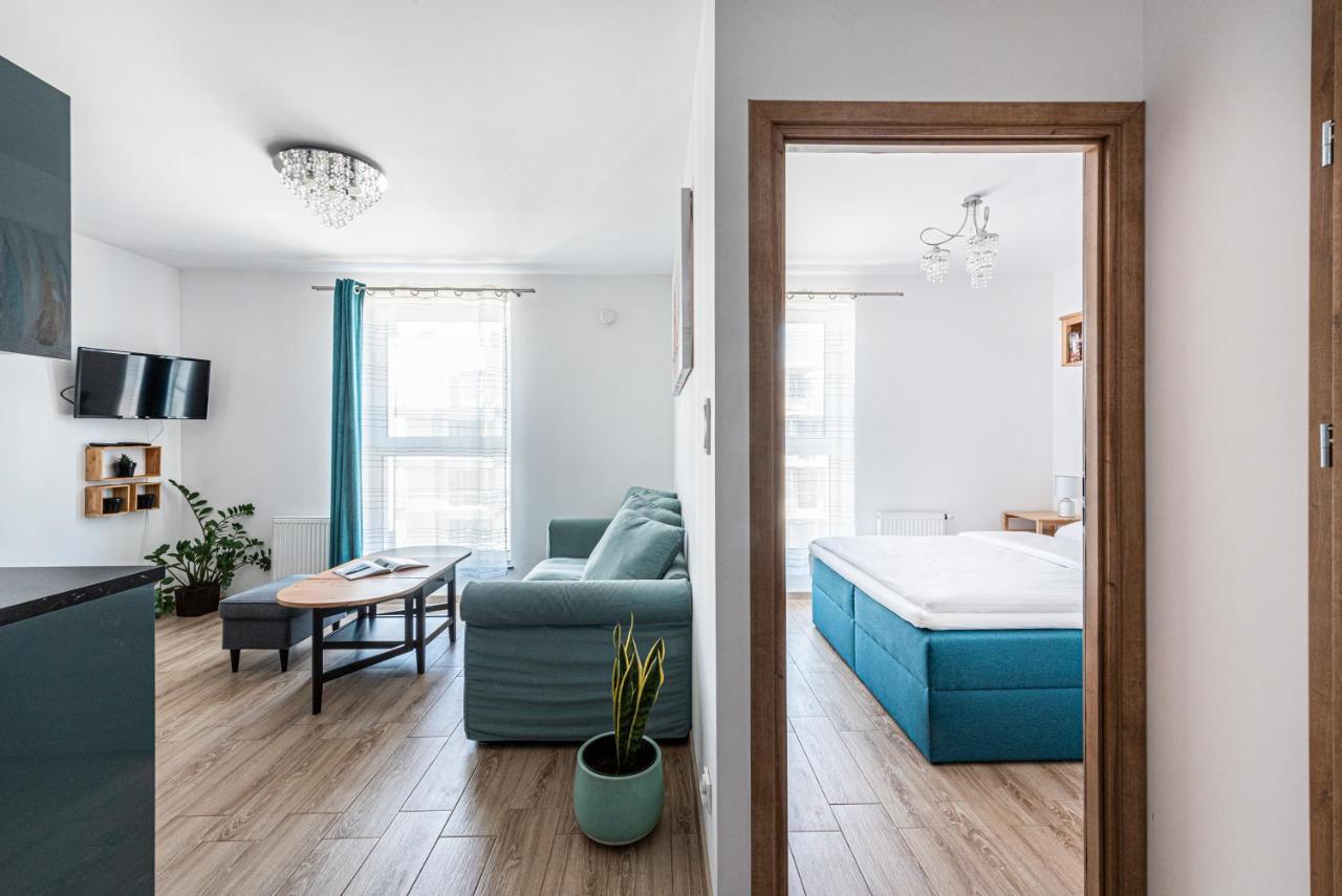 Apartament Niebieski Optilocus Gdaňsk Exteriér fotografie