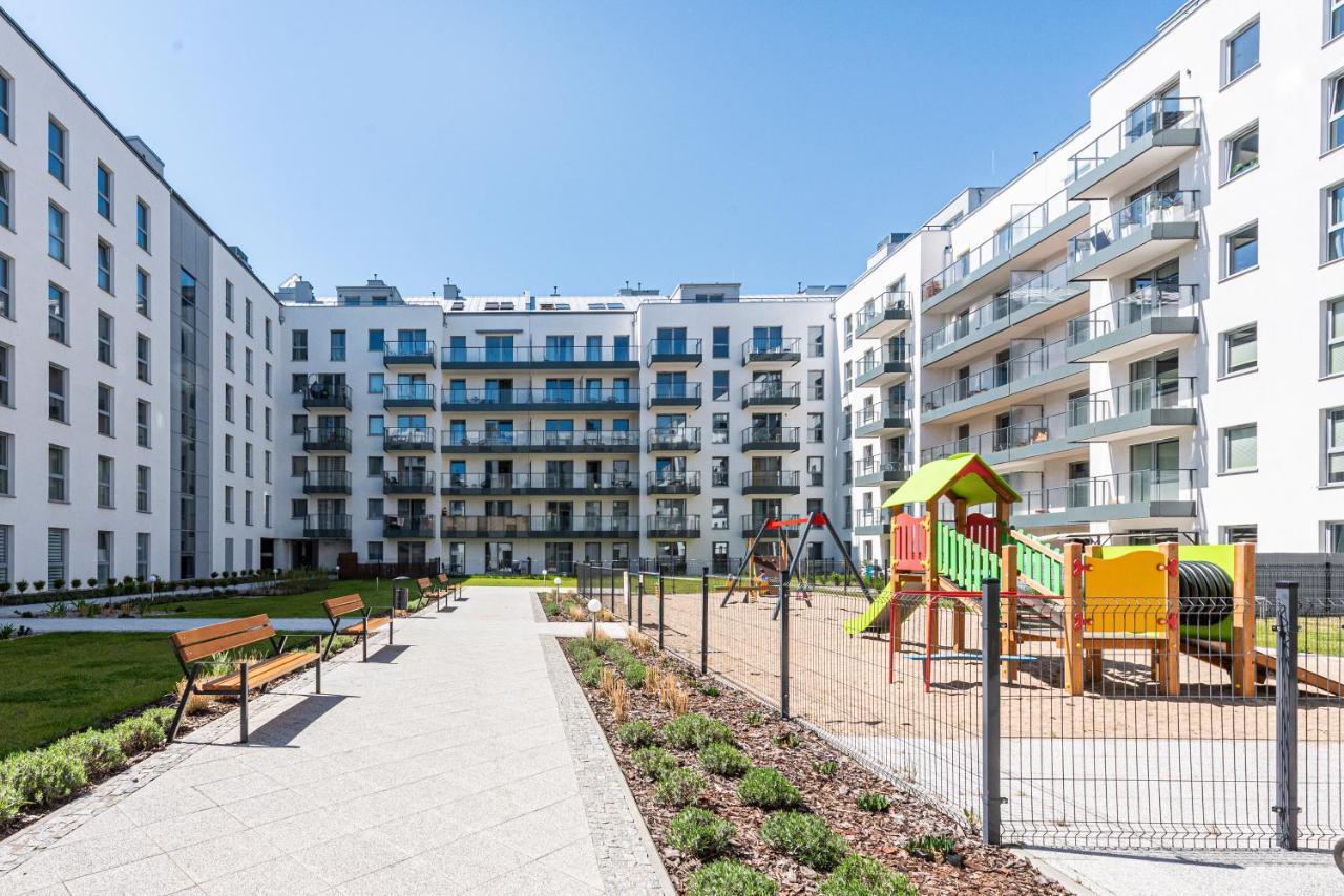 Apartament Niebieski Optilocus Gdaňsk Exteriér fotografie